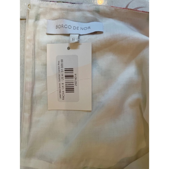 Borgo De Nor Juliet Off-The-Shoulder Floral Maxi Dress | NWT | Sz 4 (US)/8(UK) - Picture 7 of 7